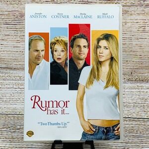 Rumor Has It [2005 DVD] Jennifer Aniston Kevin‎ Costner Shirley MacLaine